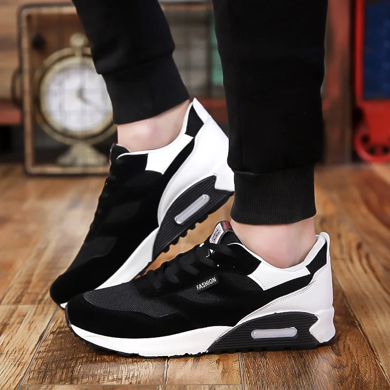 Breathable Men Outdoor Korean-style Mesh Casual Running Shoes Mixed Colors Flat Heel Air Cushion Athletic Shoes Versatile Men Sh
Breathable Men Outdoor Korean-style Mesh Casual Running Shoes Mixed Colors Flat Heel Air Cushion Athletic Shoes Versatile Men Sh