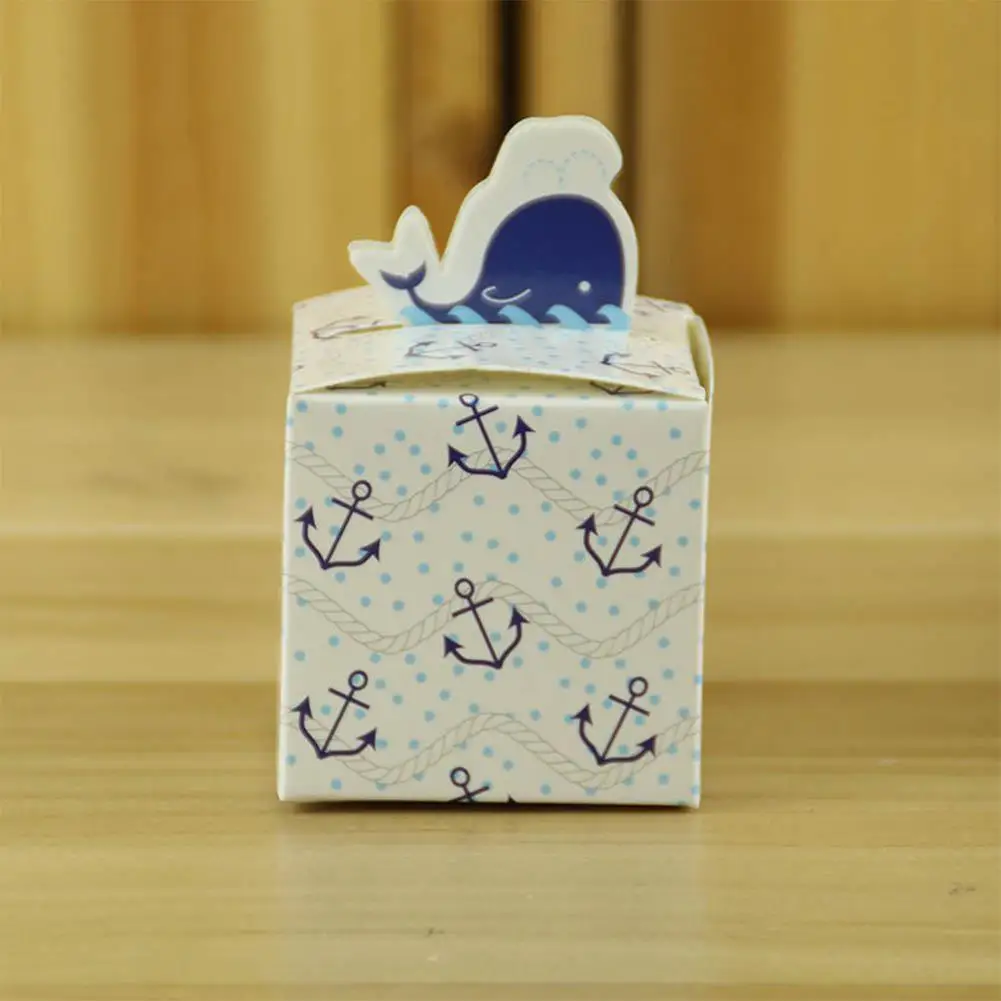 DishyKooker 50Pcs/Pack Dolphin Pattern Candy Box Wedding Baby Show Gift Cande Box
DishyKooker 50Pcs/Pack Dolphin Pattern Candy Box Wedding Baby Show Gift Cande Box