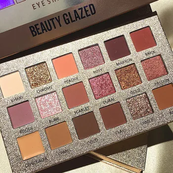 18-Colors High-Gloss Matte Eyeshadow Shimmer Glitter Eye Shadow Powder Palette Matte Eyeshadow Cosmetic Makeup Beauty Glazed
18-Colors High-Gloss Matte Eyeshadow Shimmer Glitter Eye Shadow Powder Palette Matte Eyeshadow Cosmetic Makeup Beauty Glazed