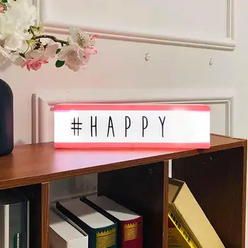 Letter LED Combination Light Box Night Lamb Symbol Home Party Wedding Decor Table Lamp DIY Black Letters Cards USB Powered Light
Letter LED Combination Light Box Night Lamb Symbol Home Party Wedding Decor Table Lamp DIY Black Letters Cards USB Powered Light