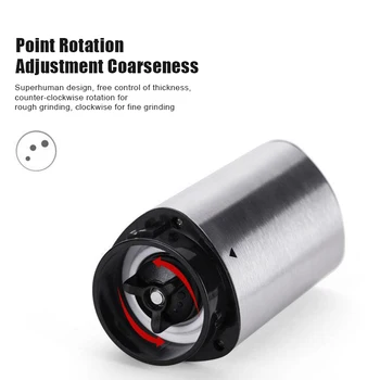 Manual Coffee Grinder Conical Burr Mill With Adjustable Setting Portable Stainless Steel Hand Crank Coffee Grinder 20g Capacity
Manual Coffee Grinder Conical Burr Mill With Adjustable Setting Portable Stainless Steel Hand Crank Coffee Grinder 20g Capacity