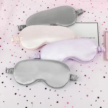 1Pc Cute Silk Eyeshade Sleeping Eye Mask Cover Eyepatch Blindfold Solid Portable New Rest Relax Eye Shade Cover Soft Pad Tools
1Pc Cute Silk Eyeshade Sleeping Eye Mask Cover Eyepatch Blindfold Solid Portable New Rest Relax Eye Shade Cover Soft Pad Tools