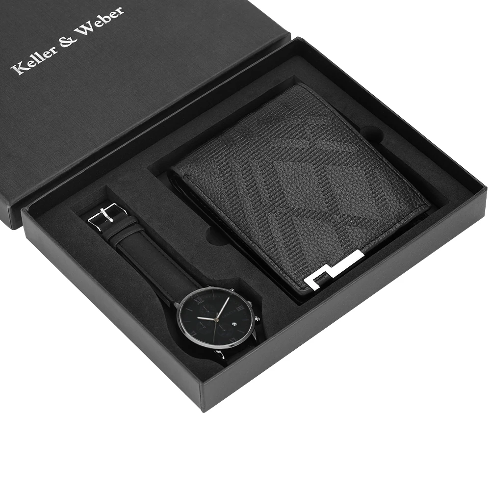 Luxury Men Watch Wallet Set Leather Strap Quartz Wrist Watch Fashion Analog Clock Birthday Gifts for Father Husband Boyfriend
Luxury Men Watch Wallet Set Leather Strap Quartz Wrist Watch Fashion Analog Clock Birthday Gifts for Father Husband Boyfriend