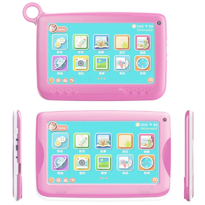 7Inch Kids Tablet PC Quad Core 1GB ARM 8GB ROM WiFi Android 4.4 HD Dual Camera With Silicone Case LFX-ING
7Inch Kids Tablet PC Quad Core 1GB ARM 8GB ROM WiFi Android 4.4 HD Dual Camera With Silicone Case LFX-ING