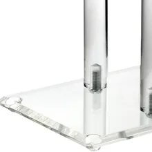 Transparent Acrylic Round Bracelet Display Stand For Jewelry With 2 Layer T-shaped Earrings Presenting Rack
Transparent Acrylic Round Bracelet Display Stand For Jewelry With 2 Layer T-shaped Earrings Presenting Rack