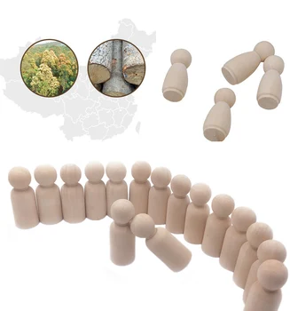 40pcs 35mm Unfinished Wooden Peg Doll Girl Boy Dolls DIY Crafts Handmade Home Nursery Decoration Figurines for Children Kids
40pcs 35mm Unfinished Wooden Peg Doll Girl Boy Dolls DIY Crafts Handmade Home Nursery Decoration Figurines for Children Kids