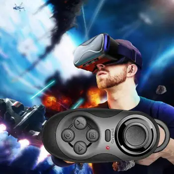 Mini Wireless Bluetooth Gamepad Vr Controller Smart Control Phone Remote Joystick Bluetooth Wireless For Android/IOS E2F2
Mini Wireless Bluetooth Gamepad Vr Controller Smart Control Phone Remote Joystick Bluetooth Wireless For Android/IOS E2F2