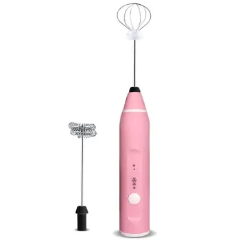 Milk Frother USB Electric Handheld Foam Coffee Machine with 2 Stainless Steel Spring Eggbeater Powerful Electric Milk Frother
Milk Frother USB Electric Handheld Foam Coffee Machine with 2 Stainless Steel Spring Eggbeater Powerful Electric Milk Frother