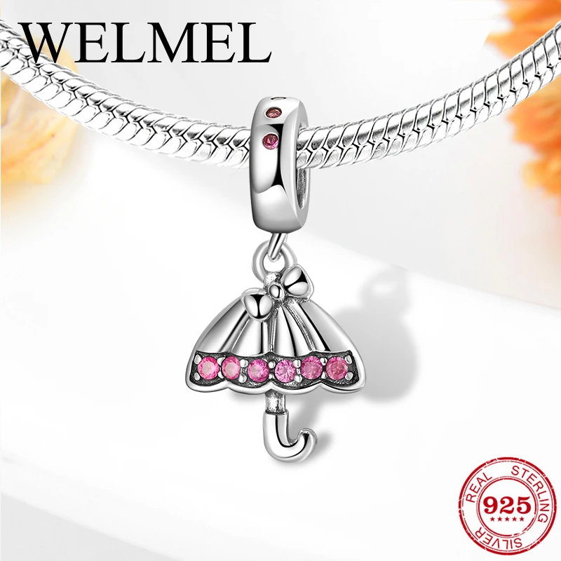 2019 Hot 925 Sterling Silver Charm Pink CZ Bow Umbrella Charm Pendant Beads Jewelry Making Fit Original Pandora Bracelets DIY
2019 Hot 925 Sterling Silver Charm Pink CZ Bow Umbrella Charm Pendant Beads Jewelry Making Fit Original Pandora Bracelets DIY