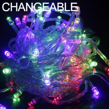110V/220V 100 LED Holiday String Lighting LED String Light 10M Waterproof 7 Colors Christmas Lights Party Outdoor Decoration
110V/220V 100 LED Holiday String Lighting LED String Light 10M Waterproof 7 Colors Christmas Lights Party Outdoor Decoration
