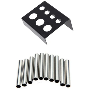 10Pcs 304 Stainless Steel Tube Grip Tip Back Stem & 1 Pcs Black Metal Tattoo Ink Cap Holder 7.3 X 6 X 3.5 cm
10Pcs 304 Stainless Steel Tube Grip Tip Back Stem & 1 Pcs Black Metal Tattoo Ink Cap Holder 7.3 X 6 X 3.5 cm