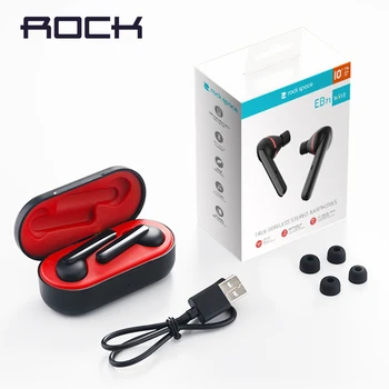 ROCK True Wireless Stereo Earphone Waterproof 5.0 Bluetooth TWS Headphones Earbuds with Charging Box For iPhone 11 Huawei Xiaomi
ROCK True Wireless Stereo Earphone Waterproof 5.0 Bluetooth TWS Headphones Earbuds with Charging Box For iPhone 11 Huawei Xiaomi