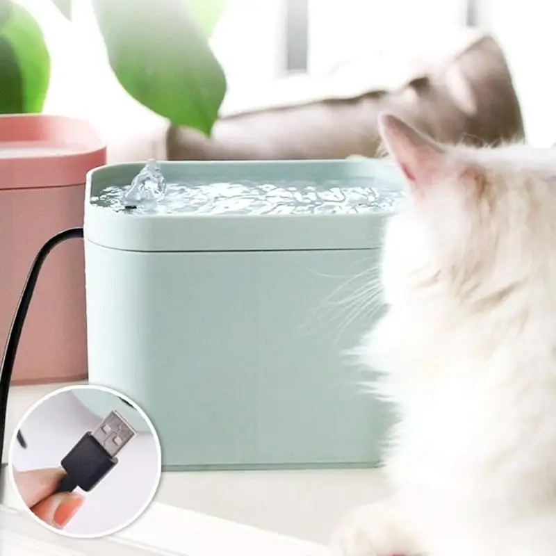 Pet Cat Dog Smart Drinking Fountain Dog Cat Automatic Circulation Pet Water Dispenser Removable Cleaning (With Usb Line)
Pet Cat Dog Smart Drinking Fountain Dog Cat Automatic Circulation Pet Water Dispenser Removable Cleaning (With Usb Line)