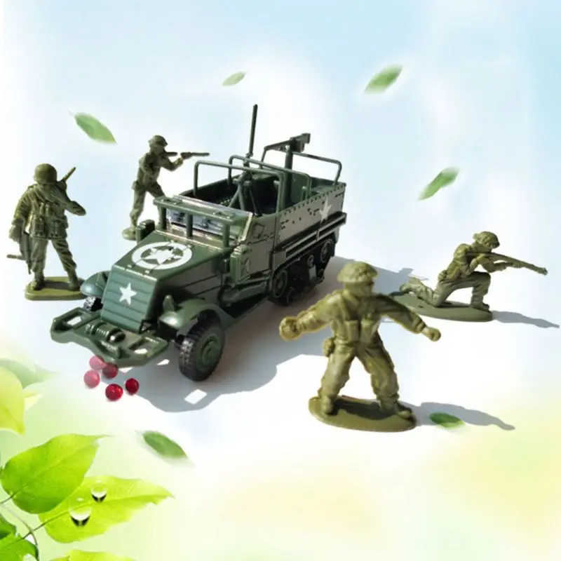1/72 M3 Half Track Armored Vehicle 4D Assembly Military Model Children Toy Kids Christmas Birthday Gift
1/72 M3 Half Track Armored Vehicle 4D Assembly Military Model Children Toy Kids Christmas Birthday Gift