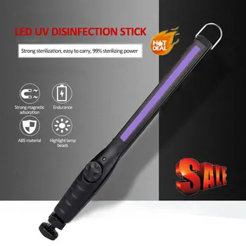 Portable UV Light Stick Wand Home Hotel Handheld LED UV Lamp Cleaning Tool with 30 Light Beads
Portable UV Light Stick Wand Home Hotel Handheld LED UV Lamp Cleaning Tool with 30 Light Beads