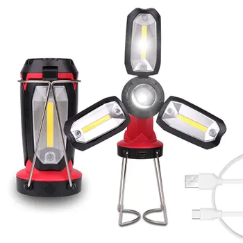Camping Light Multifunction Rechargeable Cob Work Light Led Flashlight 6 Lighting Modes Deformable Fancy Lighting With Usb Cable
Camping Light Multifunction Rechargeable Cob Work Light Led Flashlight 6 Lighting Modes Deformable Fancy Lighting With Usb Cable