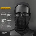 सामरिक पूर्ण चेहरा मास्क Balaclava टोपी मोटरसाइकिल सेना Airsoft पेंटबॉल मास्क धातु जाल शिकार सुरक्षात्मक मास्क
