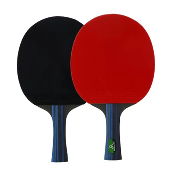 Lightweight Paddle Professional Students Sport Rubber Teenagers Table Tennis Racket Set Training Long Short Handle With 3 Balls
Lightweight Paddle Professional Students Sport Rubber Teenagers Table Tennis Racket Set Training Long Short Handle With 3 Balls
