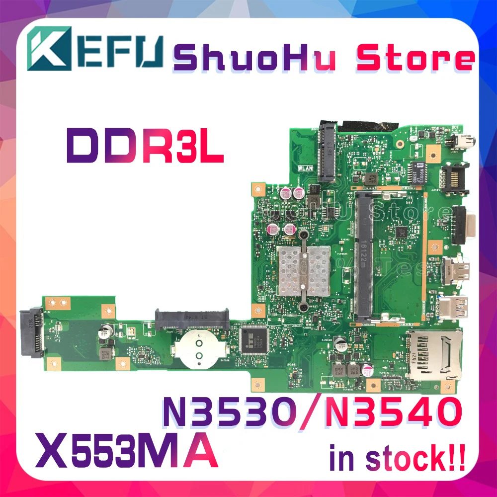 Материнская плата X553MA подходит для Asus X553M X503M F553M X503MA F553MA материнская ноутбука DDR3L