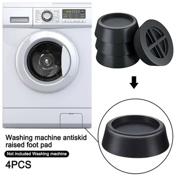 4 Pcs Washing Machine Anti-vibration Mute Protection Mat Anti-skid Foot Pad Dryer Home MSU88
4 Pcs Washing Machine Anti-vibration Mute Protection Mat Anti-skid Foot Pad Dryer Home MSU88