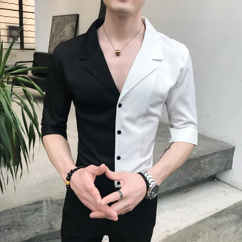 2019 Brand clothing Men's summer Half sleeve Color matching Casual shirts/Male High quality pure cotton Casual shirts S-3XL
2019 Brand clothing Men's summer Half sleeve Color matching Casual shirts/Male High quality pure cotton Casual shirts S-3XL