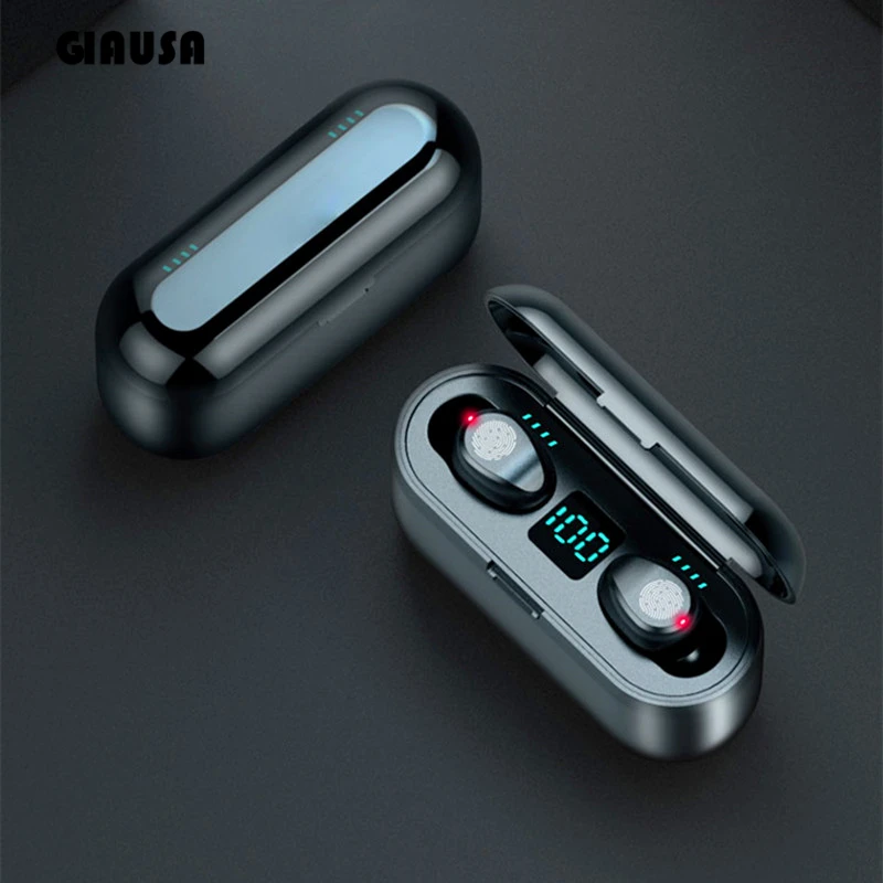 Wireless Headphones TWS Bluetooth Earphones 5.0 with Mic Sports Waterproof Headsets Touch Control Mini In-ear Music Earbuds
Wireless Headphones TWS Bluetooth Earphones 5.0 with Mic Sports Waterproof Headsets Touch Control Mini In-ear Music Earbuds