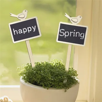 10Pcs/Set Wooden Cute Bird Garden Labels Gardening Plant Classification Sorting Sign Tag Ticket Writing Plate Board Plug in Card
10Pcs/Set Wooden Cute Bird Garden Labels Gardening Plant Classification Sorting Sign Tag Ticket Writing Plate Board Plug in Card