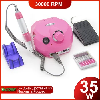 35W Electric Nail Drill Machine Manicure Nail Drill Bits Set 30000RPM Pedicure Sanding Equipment Miling Cutter File Tools
35W Electric Nail Drill Machine Manicure Nail Drill Bits Set 30000RPM Pedicure Sanding Equipment Miling Cutter File Tools