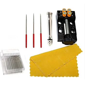 Pin Vise Small Hand Drill Kit with Twist Drills Bits Pearl Drilling Holes Tool Kit with Tools Accessories Mini Bench Vice for Je
Pin Vise Small Hand Drill Kit with Twist Drills Bits Pearl Drilling Holes Tool Kit with Tools Accessories Mini Bench Vice for Je