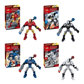 60 PCS Iron Man War Machine Iron Patriot Model Figure Blocks DIY Building Block Bricks Toys For Children KSZ 517
60 PCS Iron Man War Machine Iron Patriot Model Figure Blocks DIY Building Block Bricks Toys For Children KSZ 517