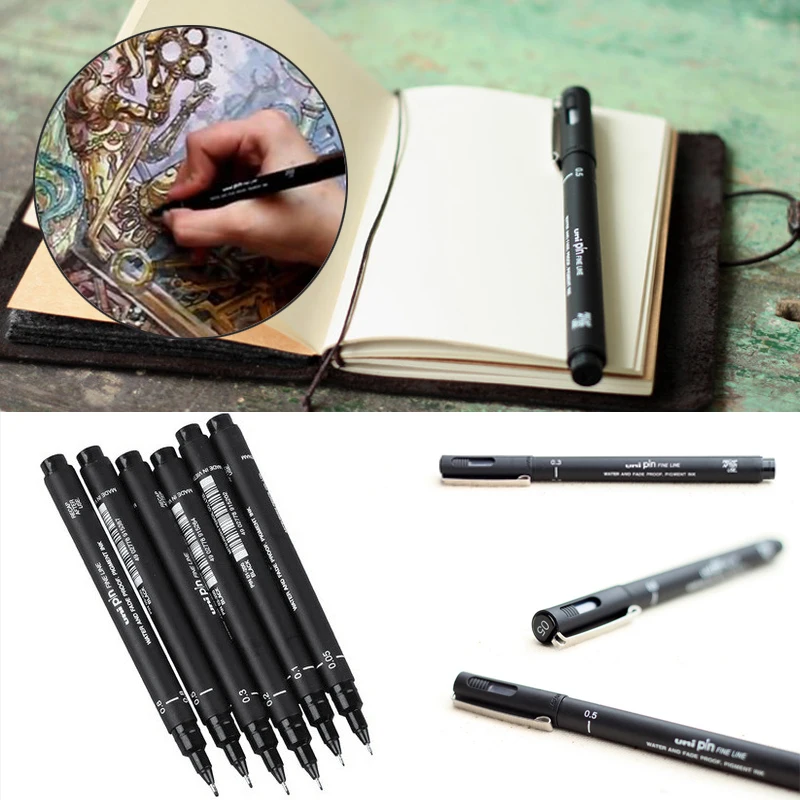 Technical Pen Black Multi Size Fine Line Stationery Cartoon Design Plastic Markers Graphic Painting Art Writing Tool
Technical Pen Black Multi Size Fine Line Stationery Cartoon Design Plastic Markers Graphic Painting Art Writing Tool