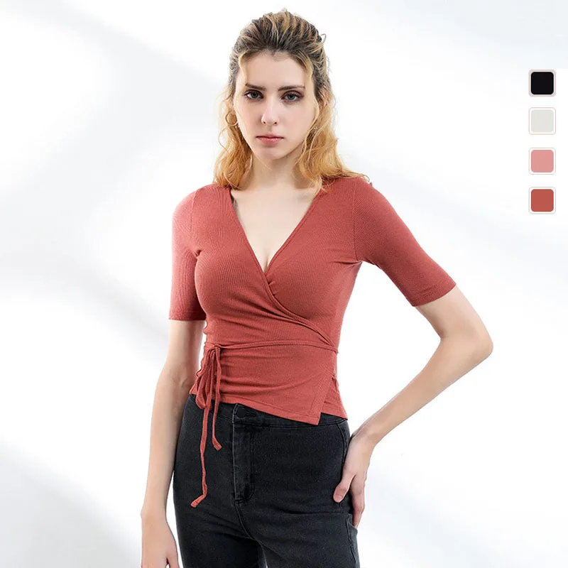 Wasteheart Summer New Red Pink White Women Tops Tees Short Sleeves V Neck Cotton T-Shirts Ins Fashion Sexy Casual Cardigan
Wasteheart Summer New Red Pink White Women Tops Tees Short Sleeves V Neck Cotton T-Shirts Ins Fashion Sexy Casual Cardigan