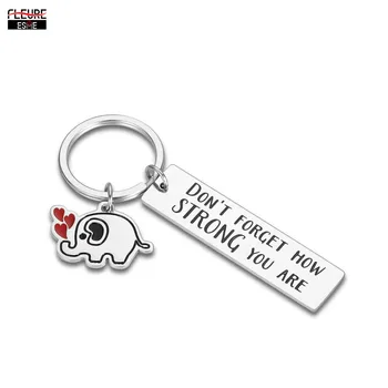 Elephant Keychain Gift for Men Friendship BFF Daughter Son Boy Girl Don't Forget How Strong You Are for Graduate Elephant Lovers
Elephant Keychain Gift for Men Friendship BFF Daughter Son Boy Girl Don't Forget How Strong You Are for Graduate Elephant Lovers