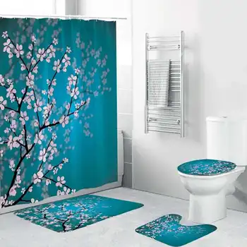 Waterproof Polyester 180x180cm 3D HD Digital Printed Shower Curtains Waterproof +Mat Set Pedestal Rug Lid Toilet Cover
Waterproof Polyester 180x180cm 3D HD Digital Printed Shower Curtains Waterproof +Mat Set Pedestal Rug Lid Toilet Cover