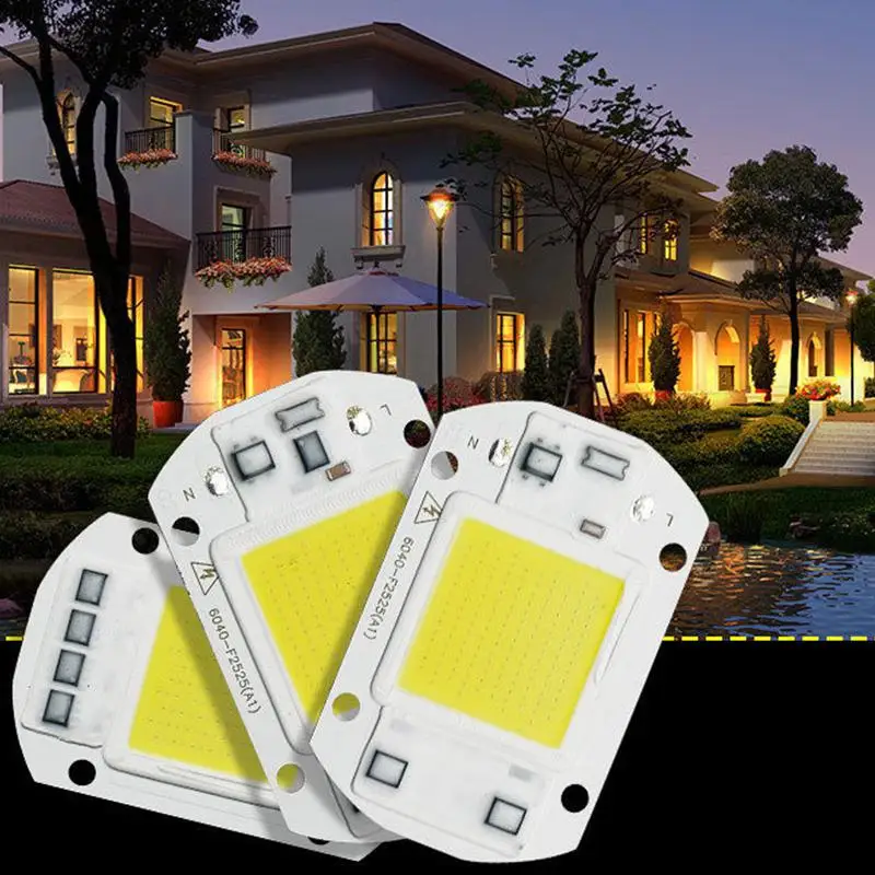 LED Bulb Flood Light Spotlight 20W 30W 50W High Power COB LED Lamp Chip 220V Smart IC No Driver COB LED
LED Bulb Flood Light Spotlight 20W 30W 50W High Power COB LED Lamp Chip 220V Smart IC No Driver COB LED