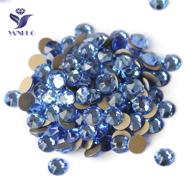 YANRUO 2088NoHF All Sizes Light Sapphire Strass Glass Stones Flat Back Handicraft Non Hotfix Crystal Rhinestones For Nails
YANRUO 2088NoHF All Sizes Light Sapphire Strass Glass Stones Flat Back Handicraft Non Hotfix Crystal Rhinestones For Nails