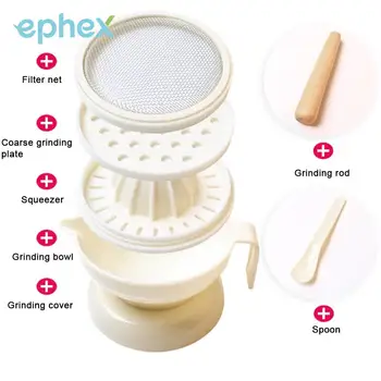Ephex Convenient Pure Light Fruit Baby Food Masher Maker Safe Plastic Juicer Grinder Juicer Multifunction Healthy Grinding Rod
Ephex Convenient Pure Light Fruit Baby Food Masher Maker Safe Plastic Juicer Grinder Juicer Multifunction Healthy Grinding Rod