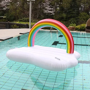 Inflatable Adult Rainbow Cloud Pool Toys Increase Thicken Pool Party Water Floating Island 210*145cm Inflatable Bed Air Mattress
Inflatable Adult Rainbow Cloud Pool Toys Increase Thicken Pool Party Water Floating Island 210*145cm Inflatable Bed Air Mattress