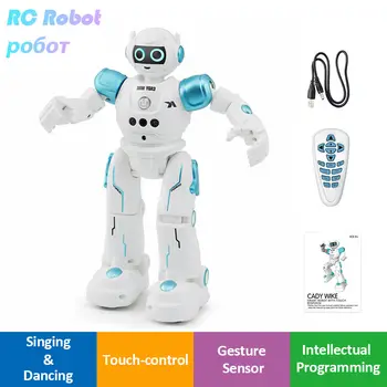 LEORY RC Robot Intelligent Programming Remote Control Robotica Toy Sing Gesture Dance Robot For Children Kids Birthday Gift
LEORY RC Robot Intelligent Programming Remote Control Robotica Toy Sing Gesture Dance Robot For Children Kids Birthday Gift