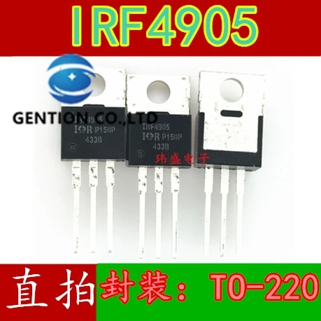 

10PCS IRF4905 IRF4905PBF TO 55-220 a / 74 v / 200 w MOS tube in stock 100% new and original