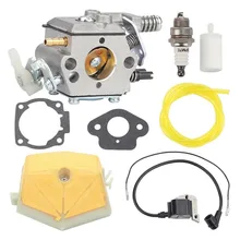 8 PCS Carburetor Kit For50 51 55 61 254 257 261 262 Chainsaw WT-170 Spark Plug Air Fuel Filter 2Feet Fuel Line Garden Power Tool
8 PCS Carburetor Kit For50 51 55 61 254 257 261 262 Chainsaw WT-170 Spark Plug Air Fuel Filter 2Feet Fuel Line Garden Power Tool