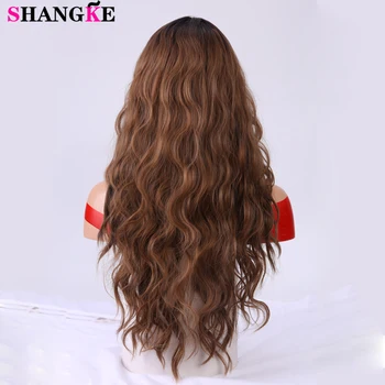 SHANGKE 2 tone High Density Heat Resistant Ombre wawy Black/White Women Glueless Wavy Cosplay synthetic wig for women
SHANGKE 2 tone High Density Heat Resistant Ombre wawy Black/White Women Glueless Wavy Cosplay synthetic wig for women