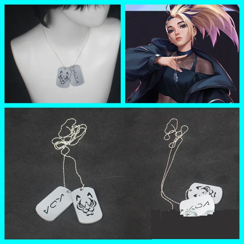 KDA K/DA Akali Cosplay Necklace Costume Accessories Cosplay Props Woman Jewelry Fans Gifts
KDA K/DA Akali Cosplay Necklace Costume Accessories Cosplay Props Woman Jewelry Fans Gifts