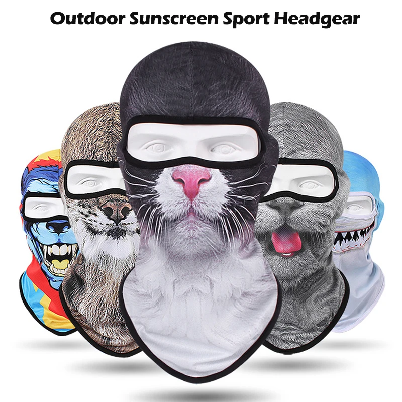 Balaclava Motorcycle Full Face Mask 3D Animal Shape Hat Helmet Liner Windproof Breathable Full Face Cap Women Men Sport Headgear
Balaclava Motorcycle Full Face Mask 3D Animal Shape Hat Helmet Liner Windproof Breathable Full Face Cap Women Men Sport Headgear