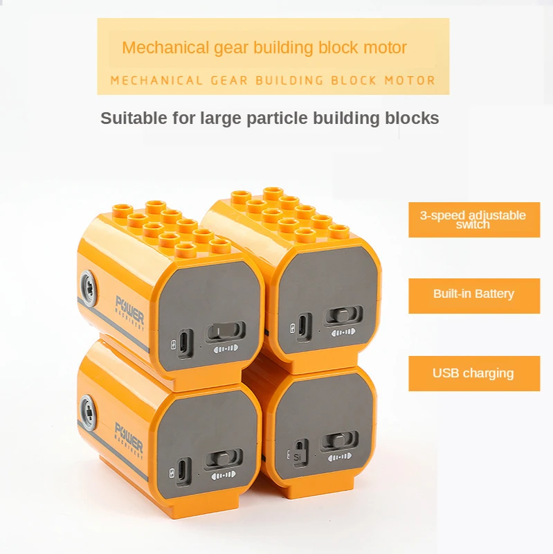Electric Power Motor Battery Gear Technic Large Building Blocks Parts 1PC STEM Toys for Children
Electric Power Motor Battery Gear Technic Large Building Blocks Parts 1PC STEM Toys for Children