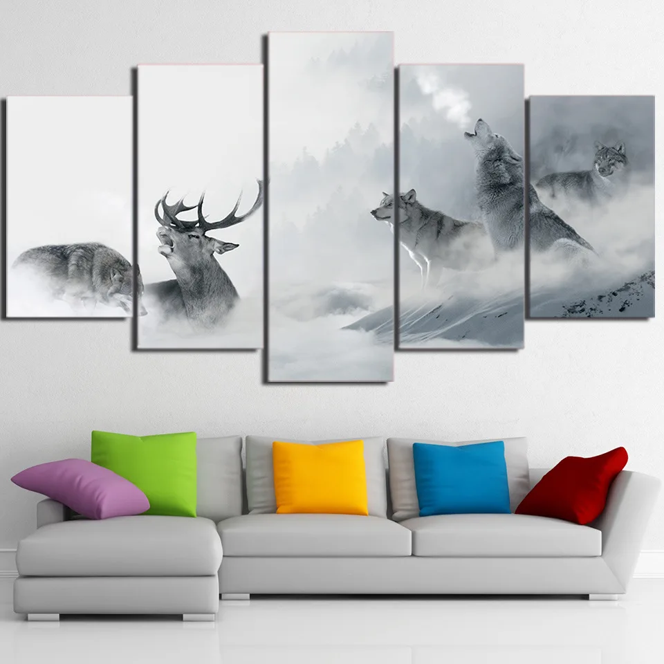 5Pcs Animal Wolf Frog Poster Wall Art Canvas Home Decor Cuadros Modular Picture HD Printed Oil Painting Living Room Decoration
5Pcs Animal Wolf Frog Poster Wall Art Canvas Home Decor Cuadros Modular Picture HD Printed Oil Painting Living Room Decoration