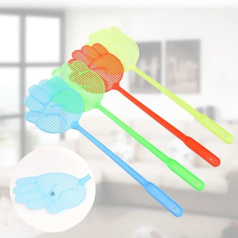 1Pc Plastic Fly Swatter Beat Insect Flies Pat Anti-mosquito Shoot Pest Control Prevent Mosquito Tool Killer Matamoscas | Дом и сад