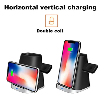 High Quality 98x108x125mm 3 In 1 P8X Wireless Charger Dock Station For Apple Watch IPhone AirPods For Samsung
High Quality 98x108x125mm 3 In 1 P8X Wireless Charger Dock Station For Apple Watch IPhone AirPods For Samsung