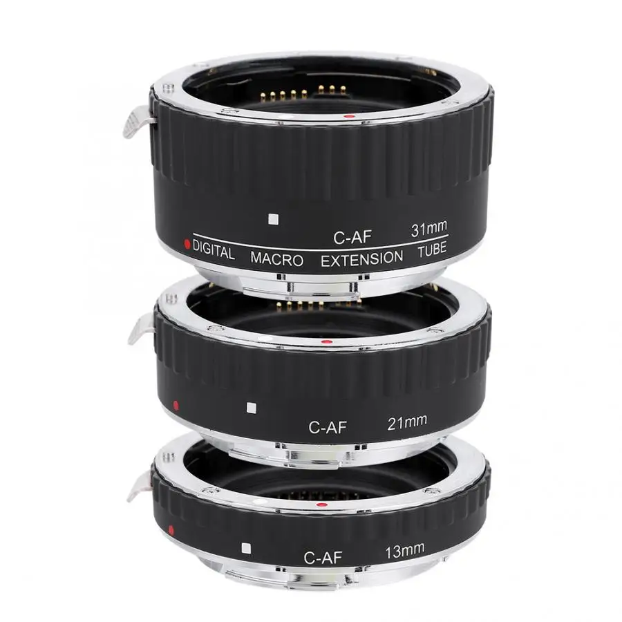 

GloryStar MK-C-AF1-A Metal Autofocus AF Confirm Macro Extension Tube for Canon EOS 7D 550D 1100D 450D 5D Mark 50D 650D 700D 100D