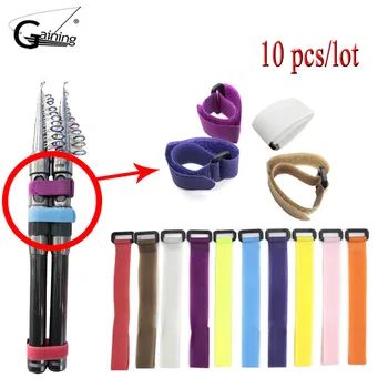 10pcs Fishing Rod Belts 20cm Nylon Reusable Rod Tie Holder Strap Suspenders Fastener Hook Loop Cable Cord Ties Belt Fishing
10pcs Fishing Rod Belts 20cm Nylon Reusable Rod Tie Holder Strap Suspenders Fastener Hook Loop Cable Cord Ties Belt Fishing